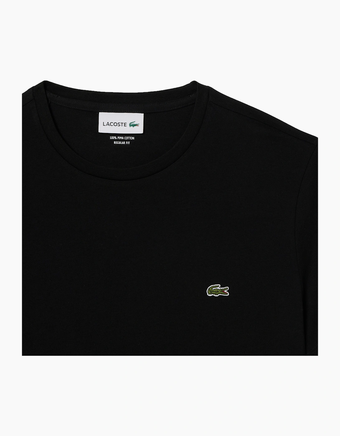 Lacoste Mens T Shirts TH6709 Crew Neck Top