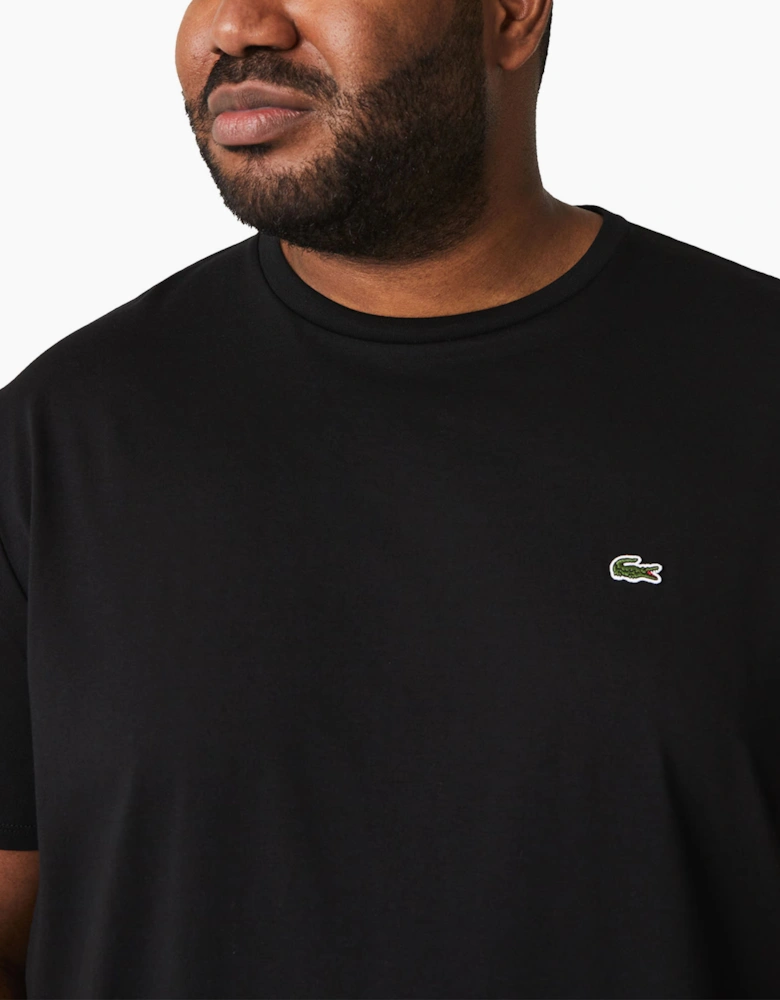 Lacoste Mens T Shirts TH6709 Crew Neck Top