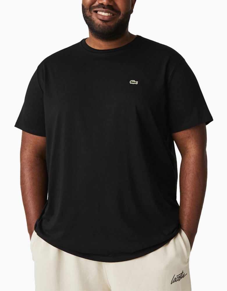 Lacoste Mens T Shirts TH6709 Crew Neck Top
