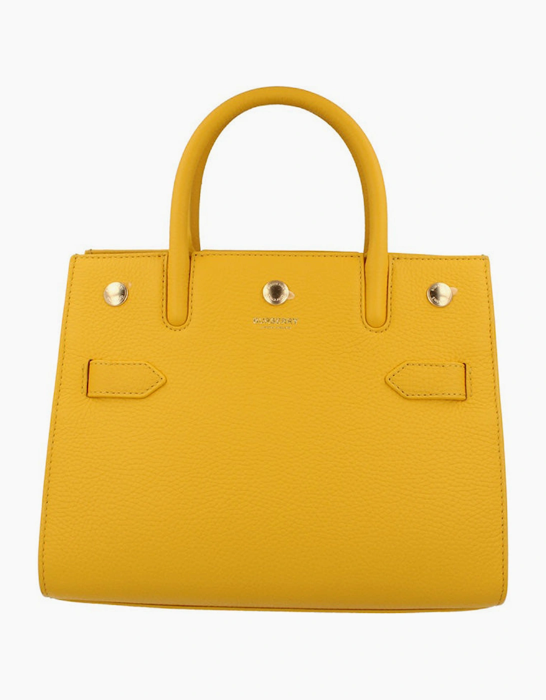 Burberry Tote Top Handle Bag - Marigold