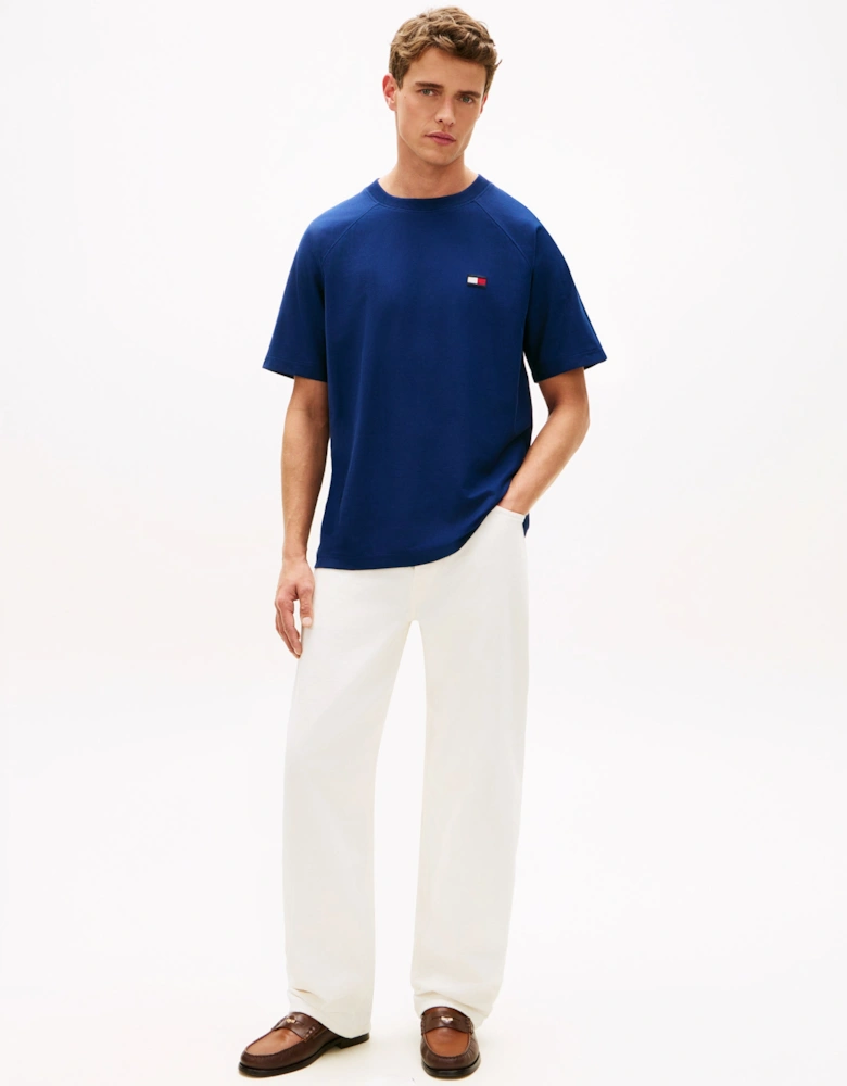 Tommy Hilfiger Tommy Flag Elevated Mens T-Shirt - Carbon Navy