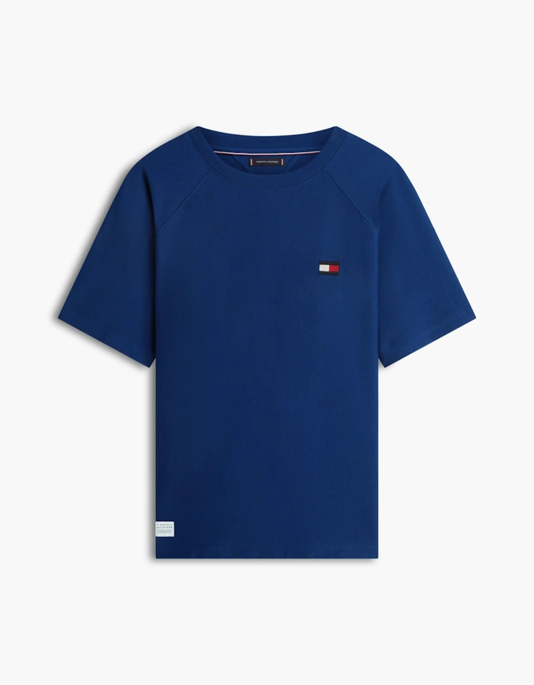 Tommy Hilfiger Tommy Flag Elevated Mens T-Shirt - Carbon Navy