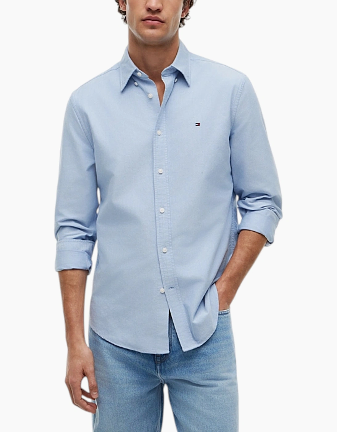 TOMMY HILFIGER Mens Shirts Cotton Formal Top