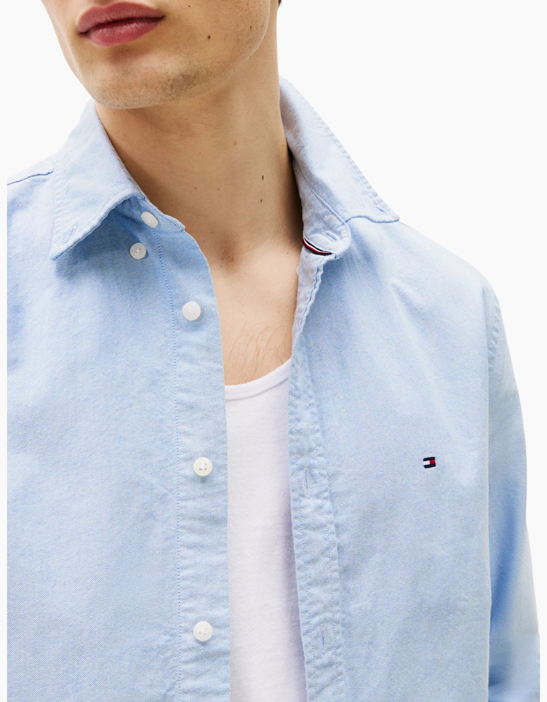 TOMMY HILFIGER Mens Shirts Cotton Formal Top