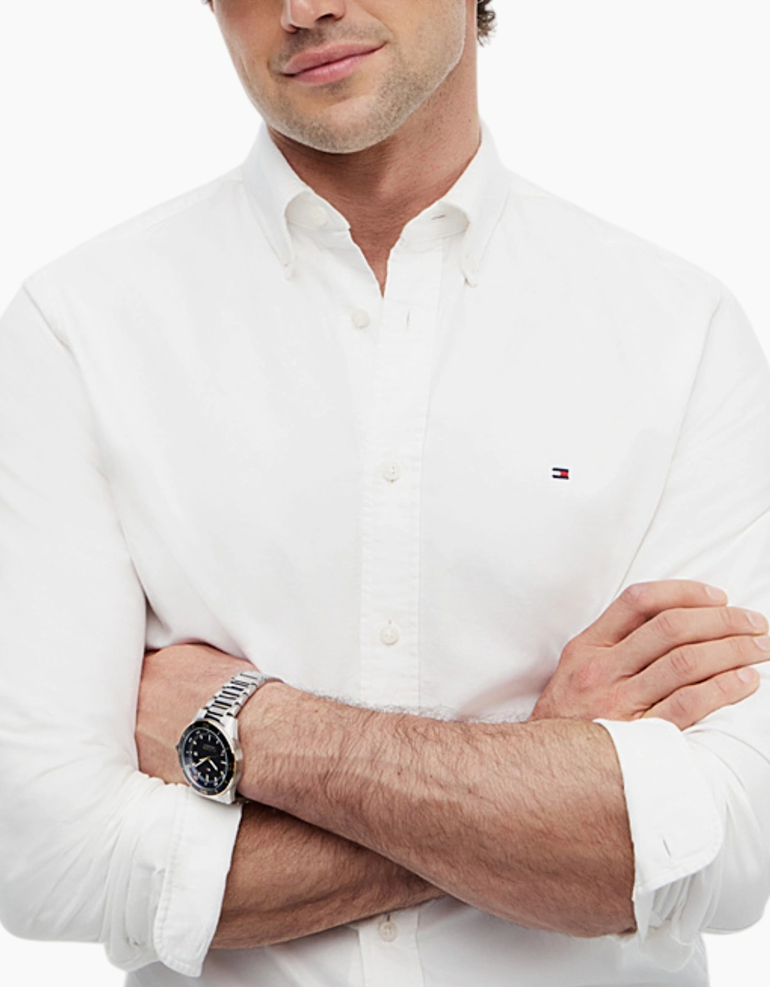 TOMMY HILFIGER Mens Shirts Cotton Formal Top