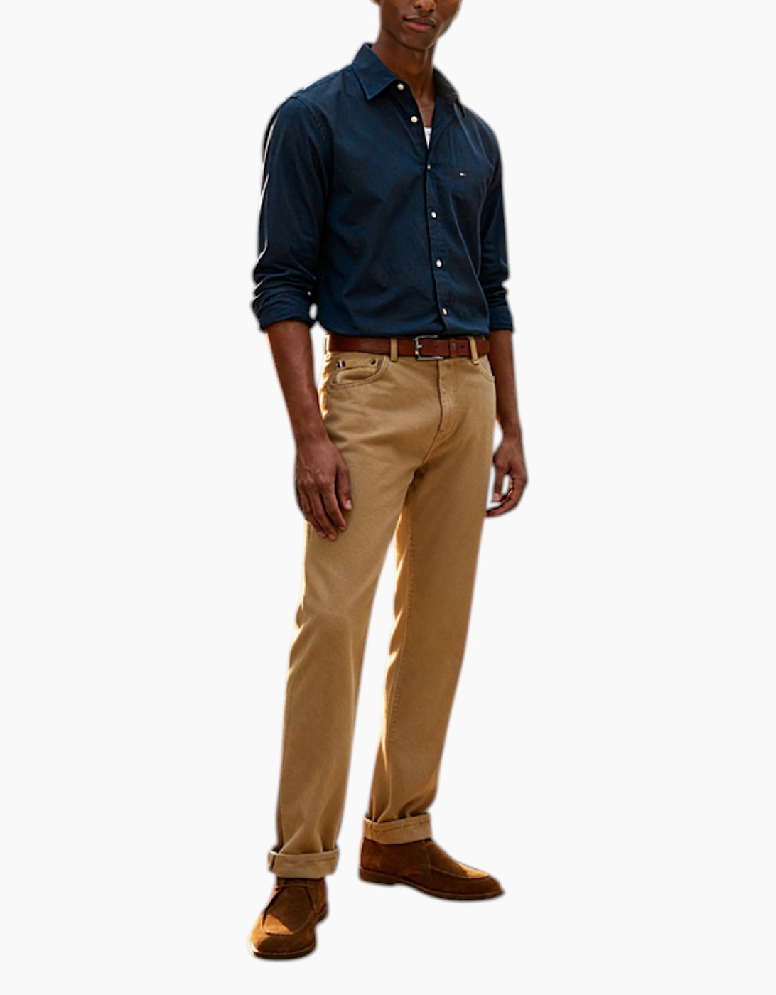 TOMMY HILFIGER Mens Shirts Cotton Formal Top