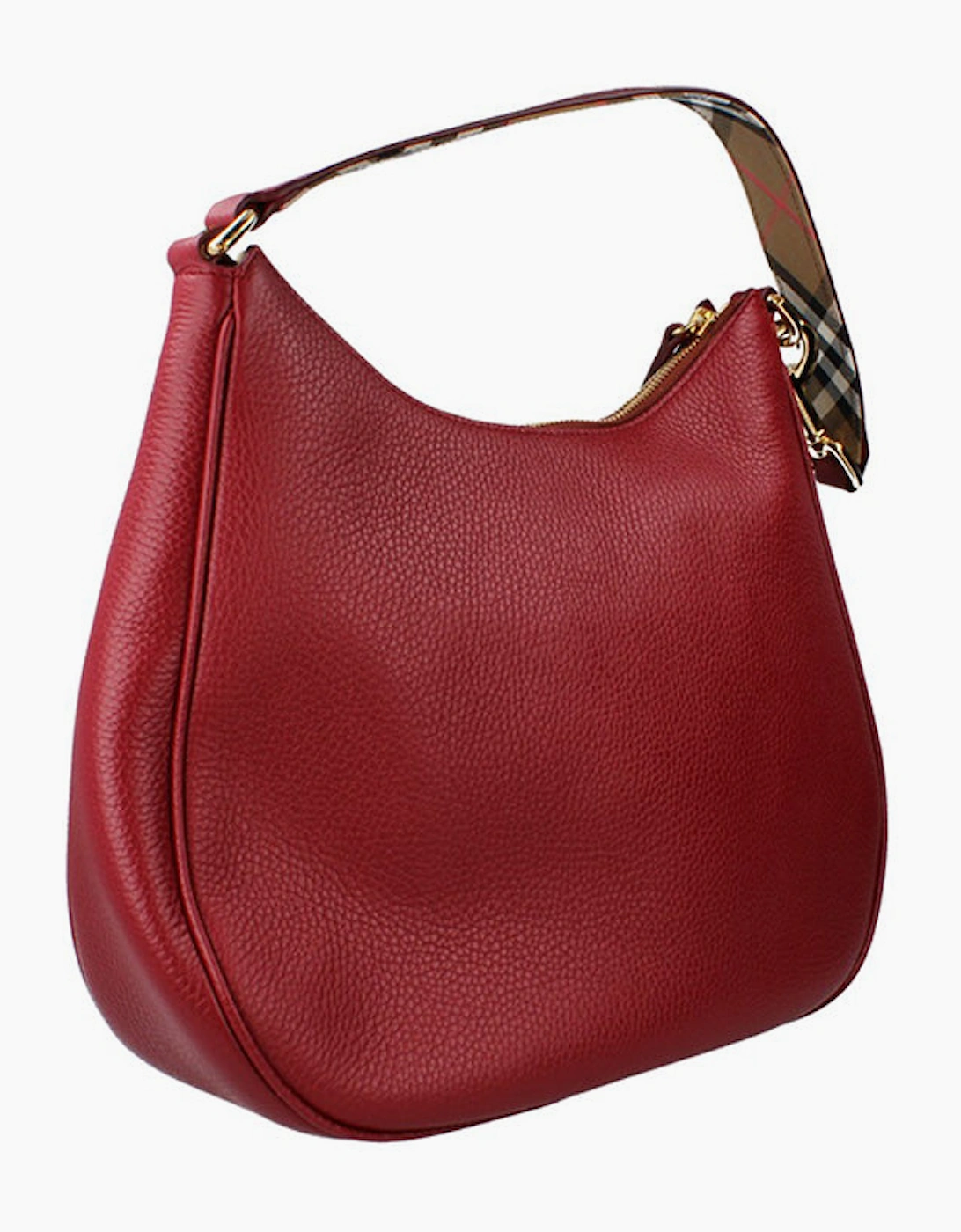Burberry Hobo Handbag - Antique Red