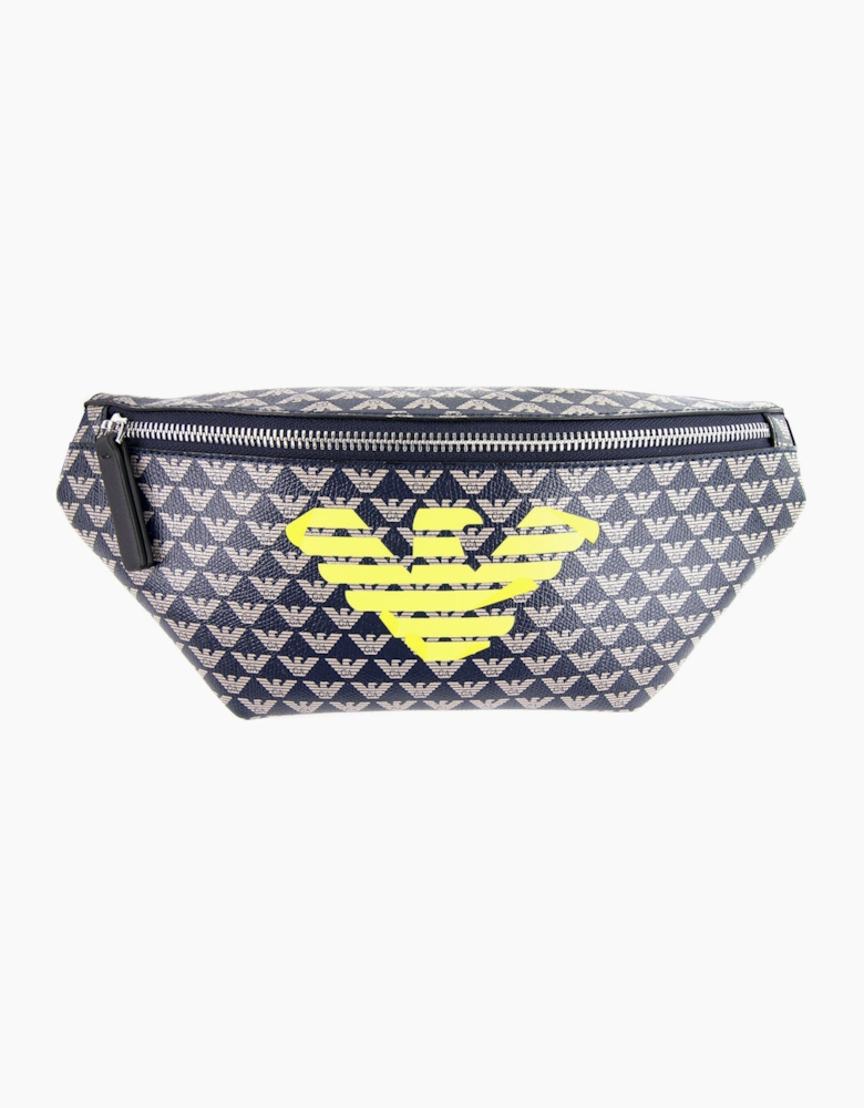 Emporio Armani Jnr Logo Belt Bag Blue