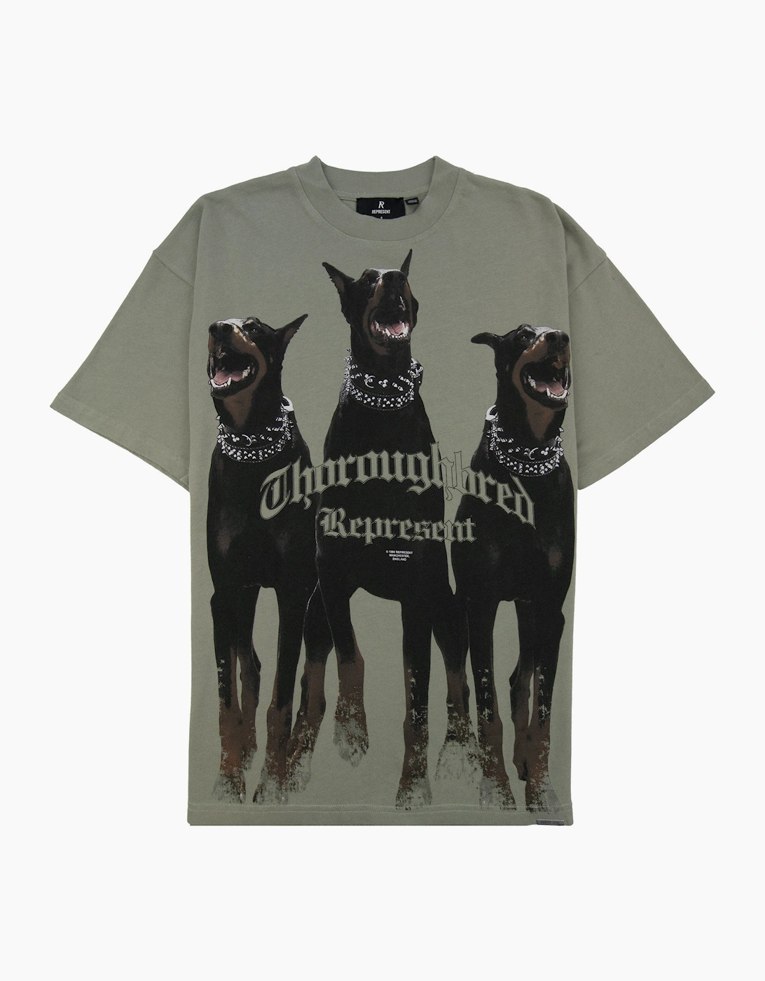 Represent Thoroughbred T Shirt Khaki