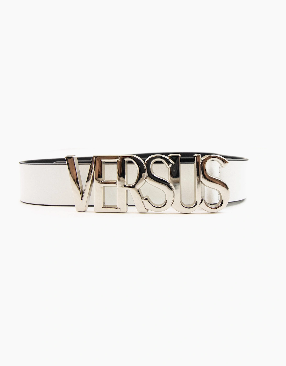 Versace Versus Capital Lettering Belt White, 4 of 3