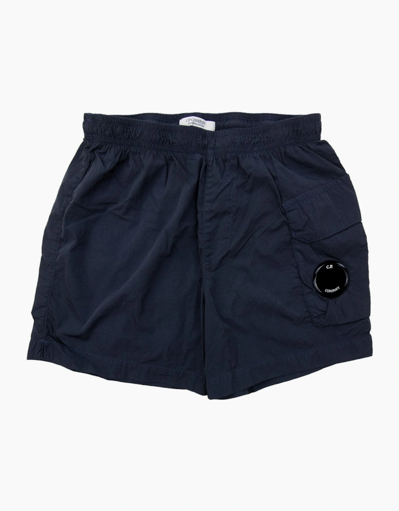 Cp Company Undersixteen Chrome-r Lense Cargo Swim Shorts Navy