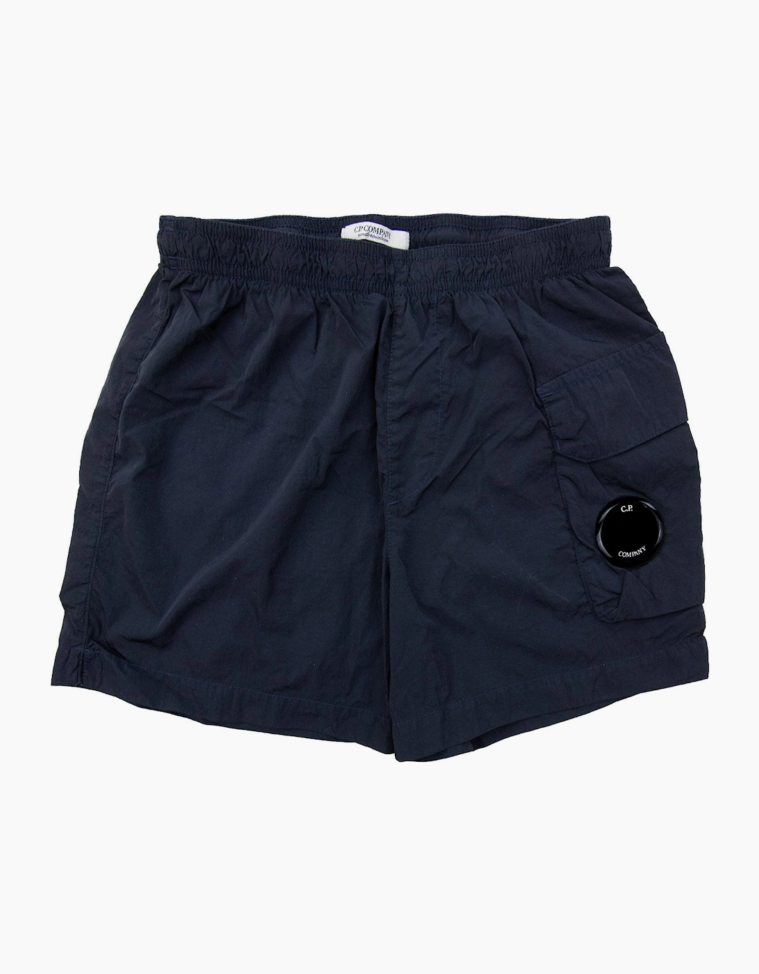 CP Company Boy's Cp Company Undersixteen Chrome-r Lense Cargo Swim Shorts Navy