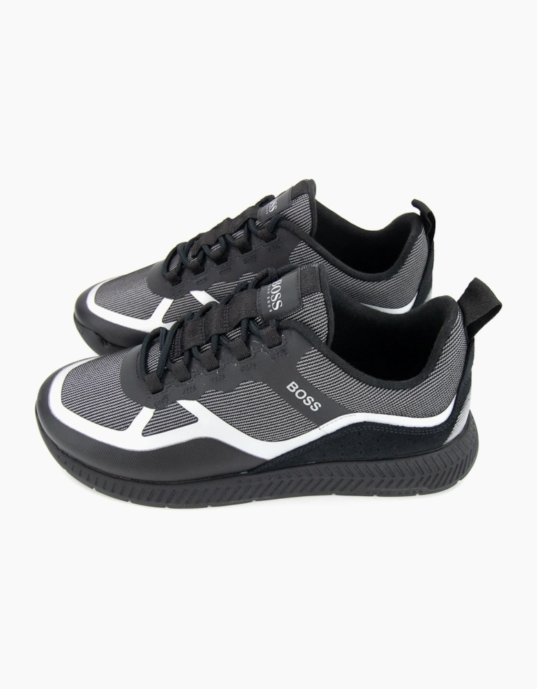 Hugo Boss Titanium Mesh Runner Black
