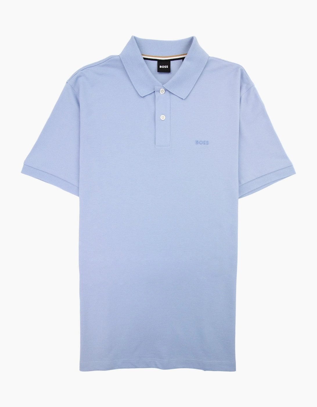 Hugo Boss Pallas Embroidered Logo S/s Polo Light Blue 492, 4 of 3