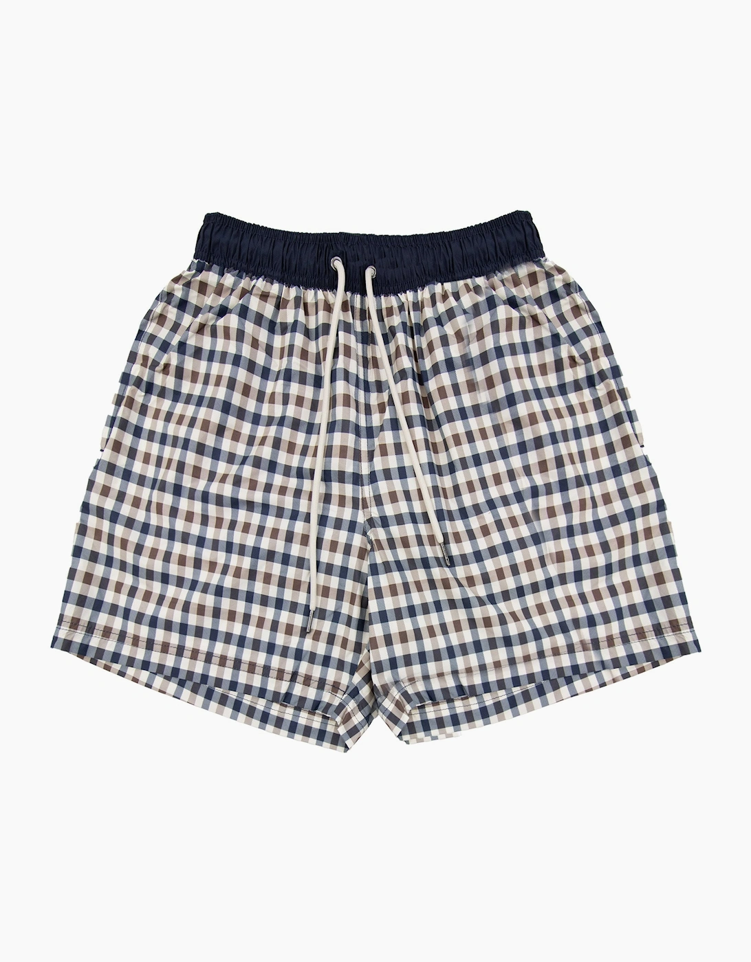 Aquascutum Iconic Volley Swim Shorts Club Check 28, 7 of 6