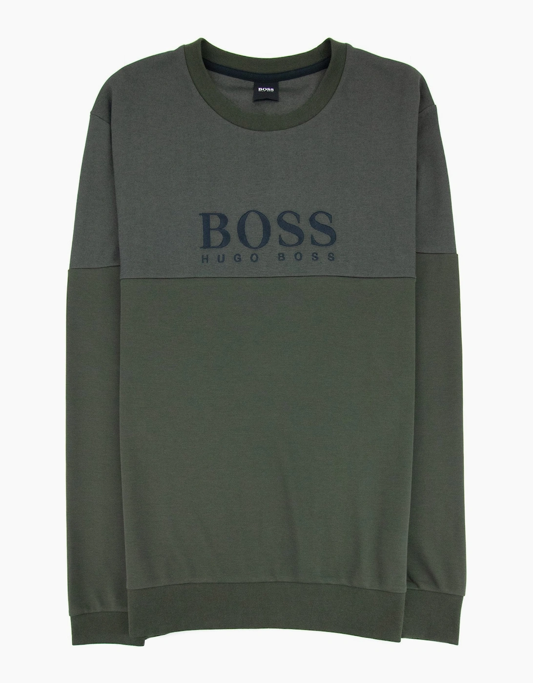 Hugo Boss Tracksuit Sweatshirt Front Logo Dark Green, 4 of 3