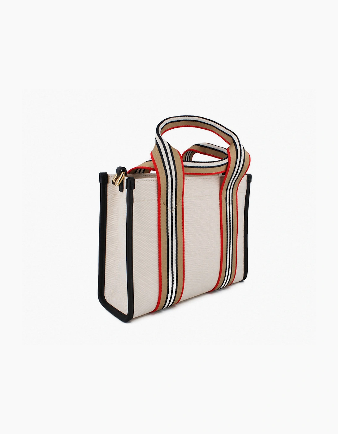 Burberry Mini Canvas Tote Bag - Natural