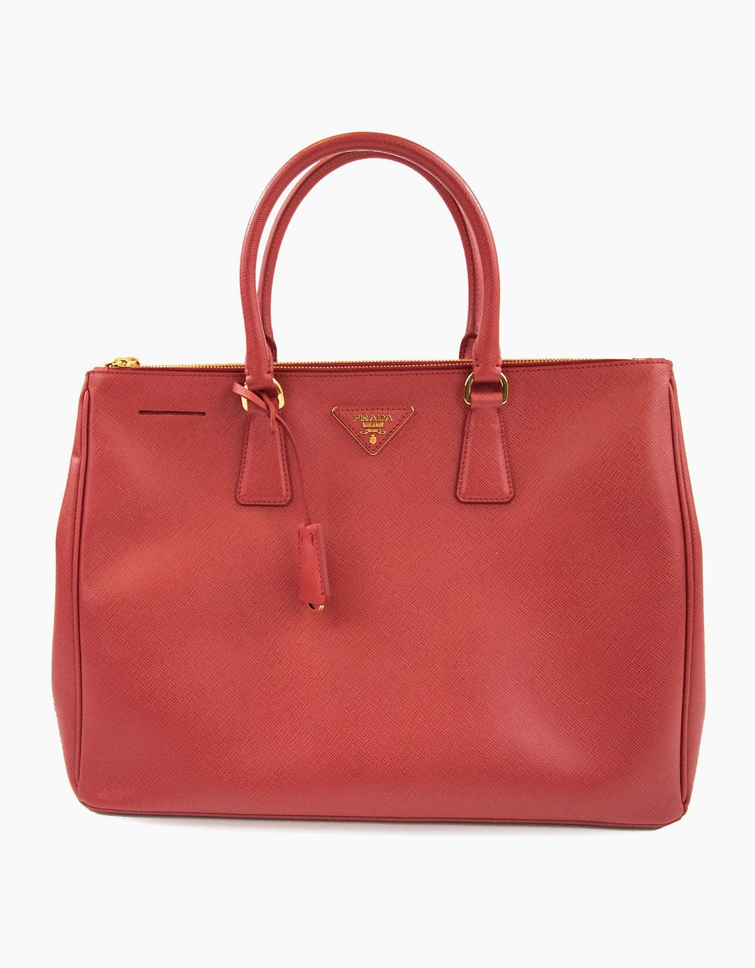 Prada Galleria Saffiano Leather Large Bag Red, 6 of 5