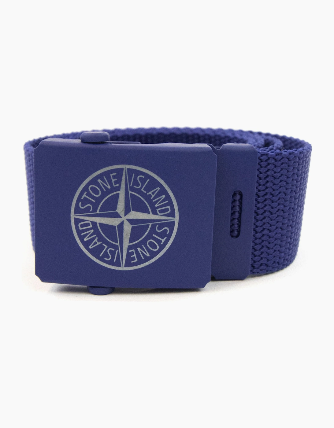 Stone Island Junior 90467 Logo Belt Blue V0027, 5 of 4