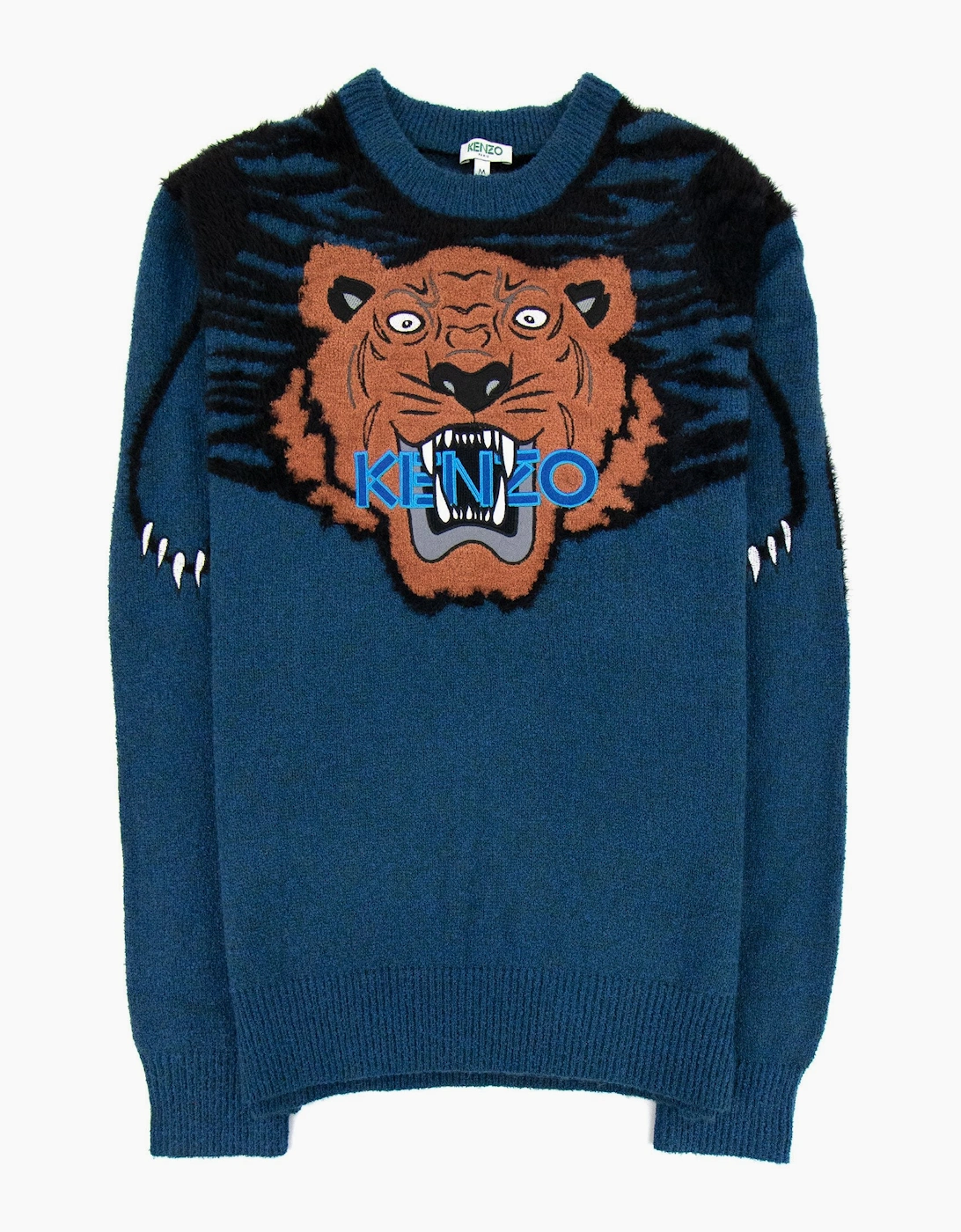 Kenzo Claw Tiger Jumper Blue/orange, 7 of 6
