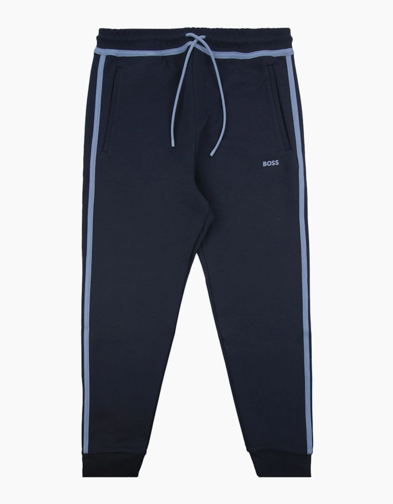 Hugo Boss Hadiko Tape Logo Tracksuit Bottoms Navy 402