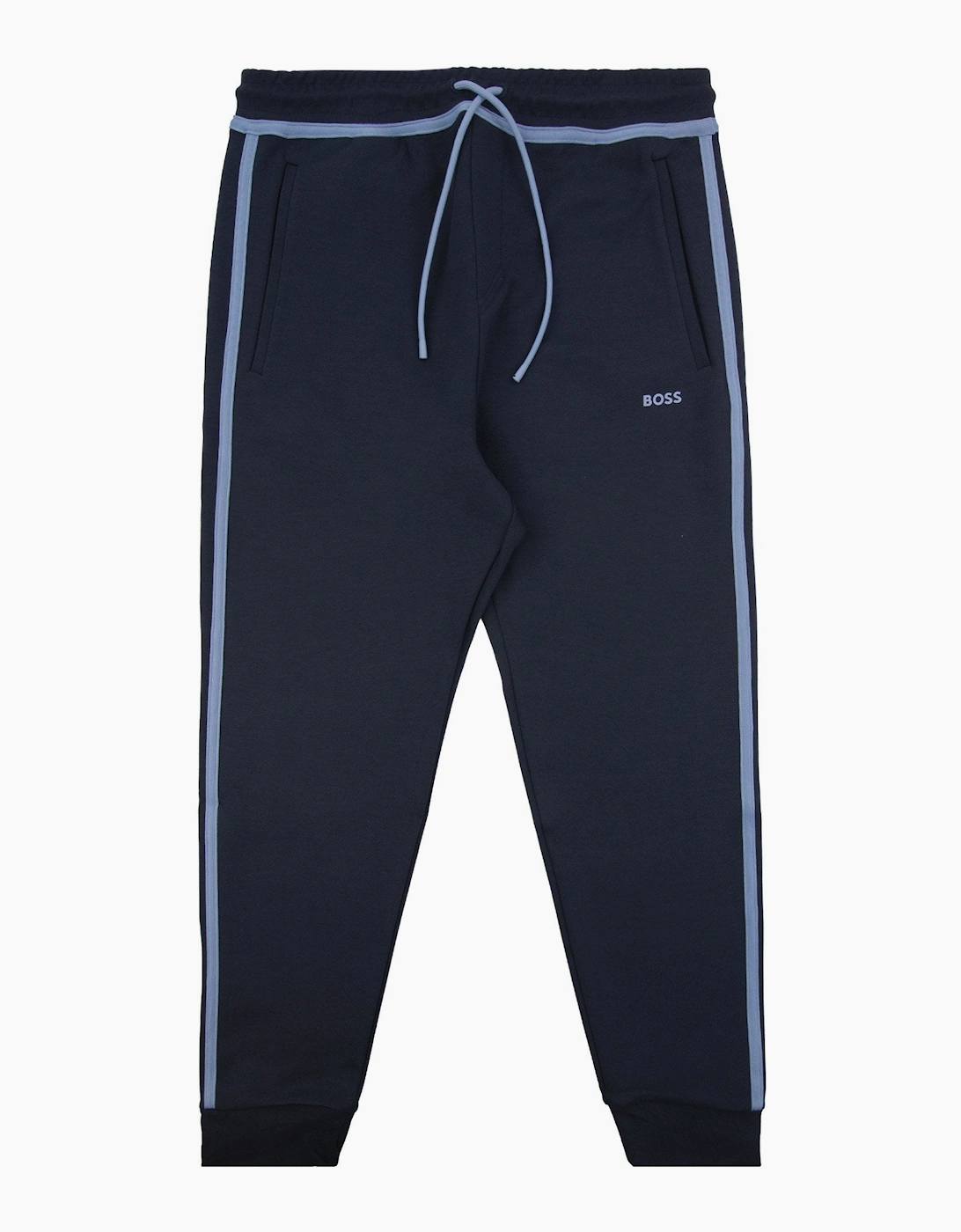 Hugo Boss Hadiko Tape Logo Tracksuit Bottoms Navy 402