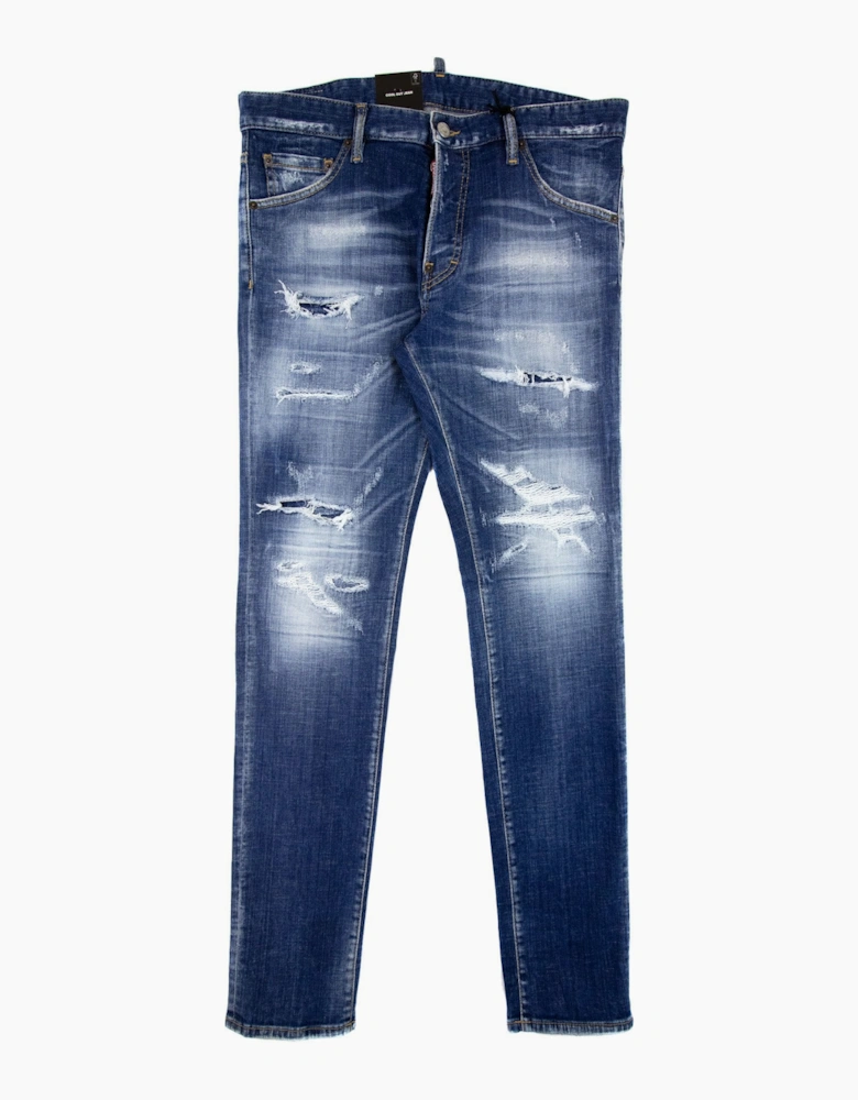 Dsquared2 Medium Slash Wash Cool Guy Jeans Denim 470