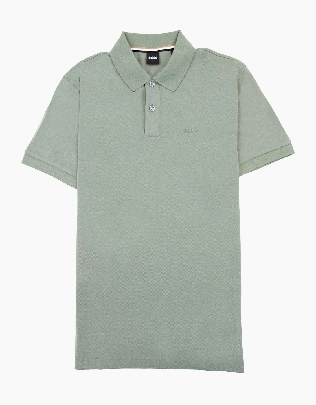 Hugo Boss Pallas Embroidered Logo S/s Polo Dark Green 343