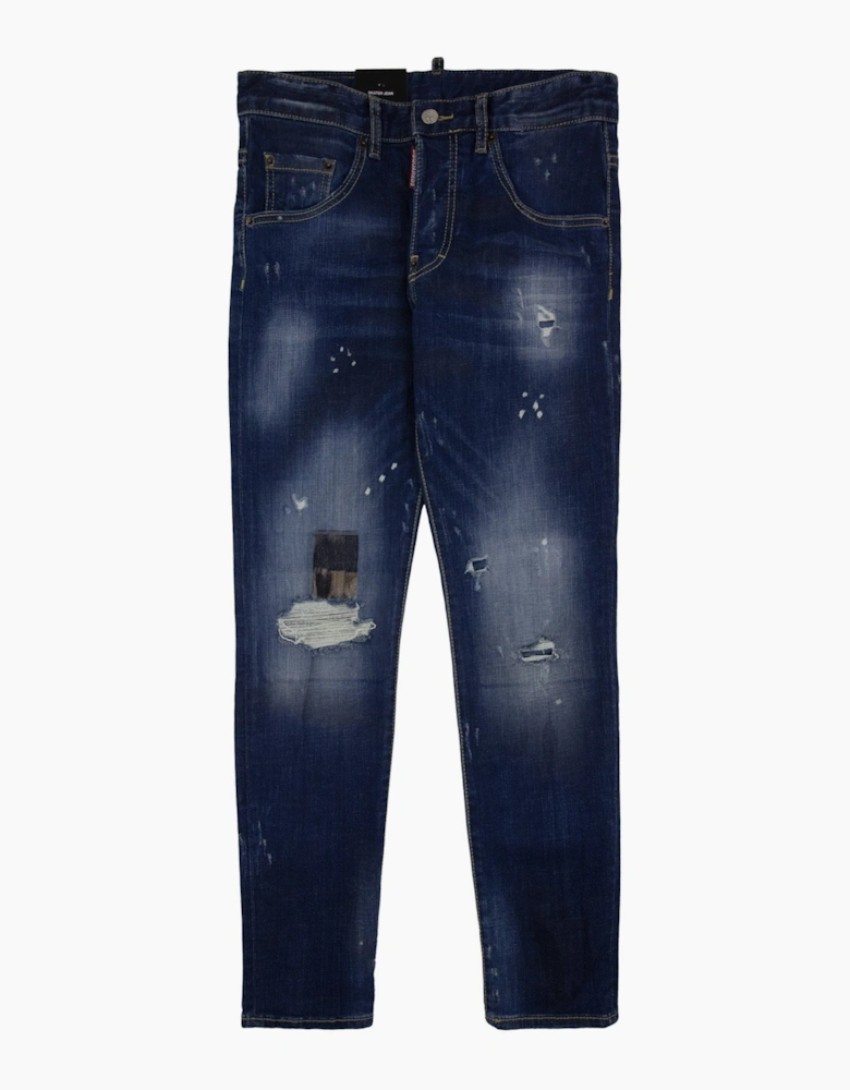 Dsquared2 Kickass Washed Skater Jean Denim 470