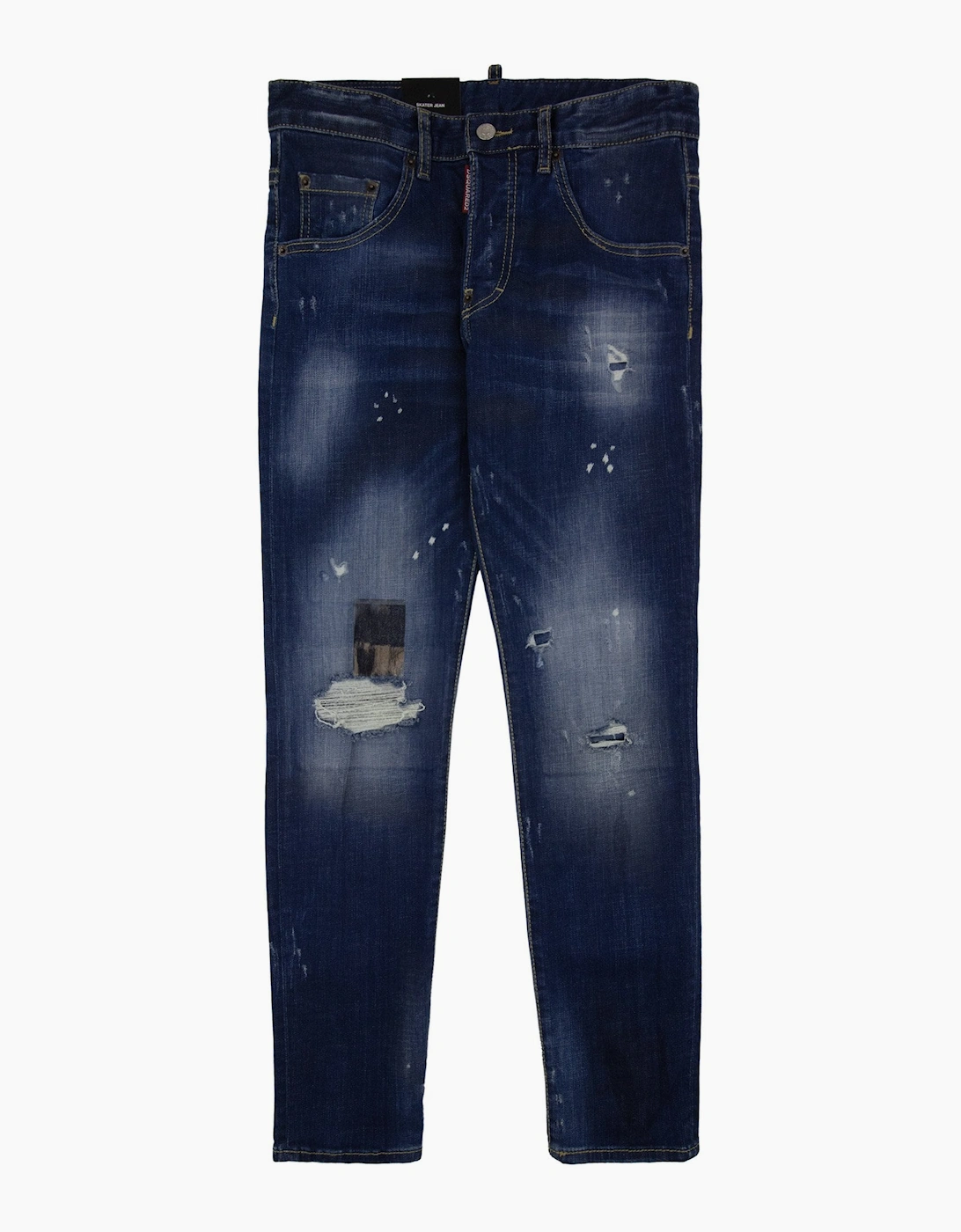 Dsquared2 Kickass Washed Skater Jean Denim 470