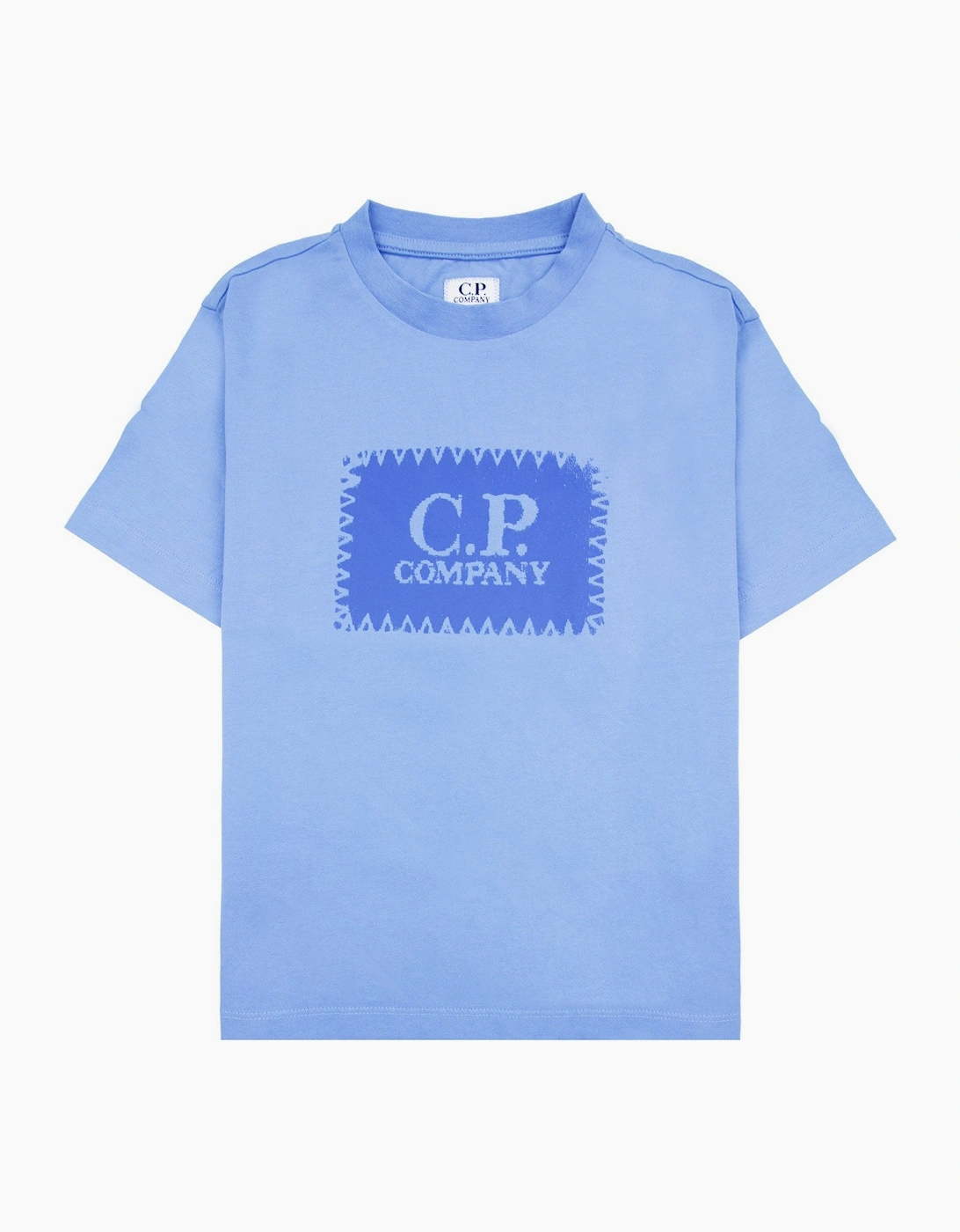 Cp Company Undersixteen Patch Logo T-shirt Light Blue 857, 5 of 4