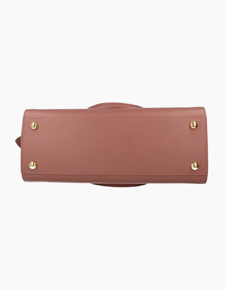Burberry Banwell Small Handbag - Dark Rosewood