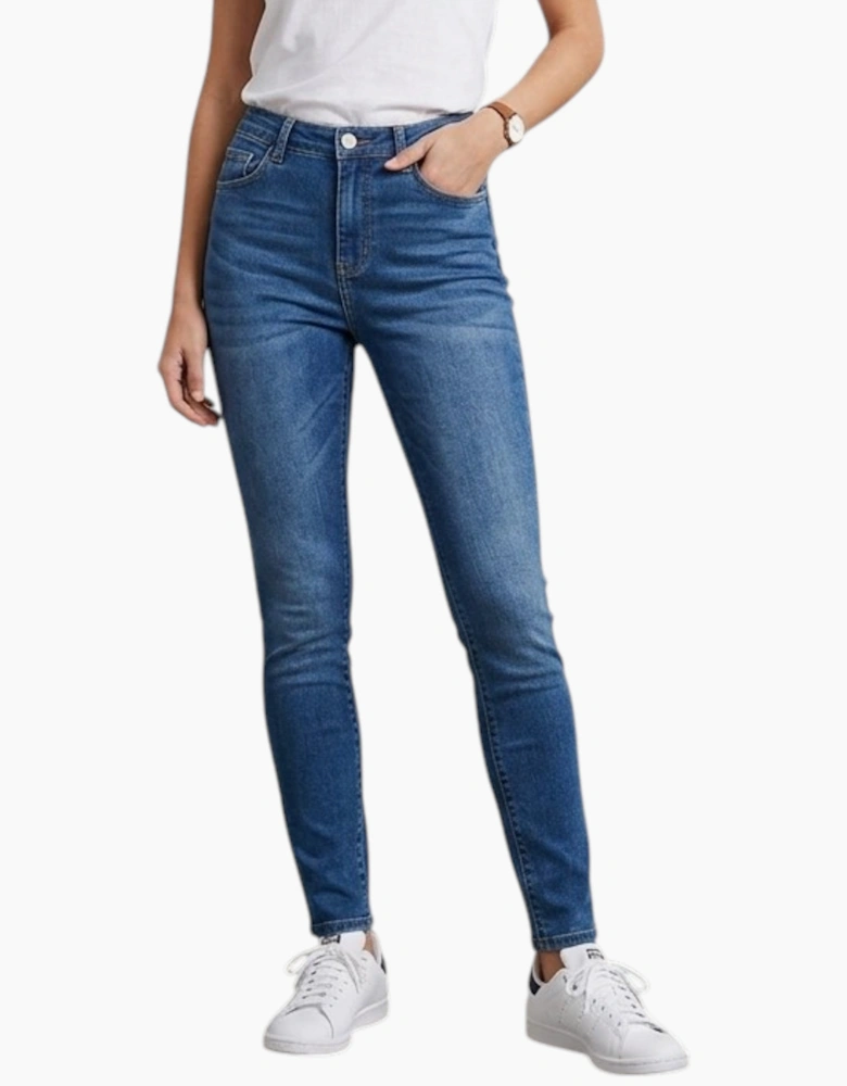 Next Women Stretch Jeans Ladies Trouser Soft Bottom