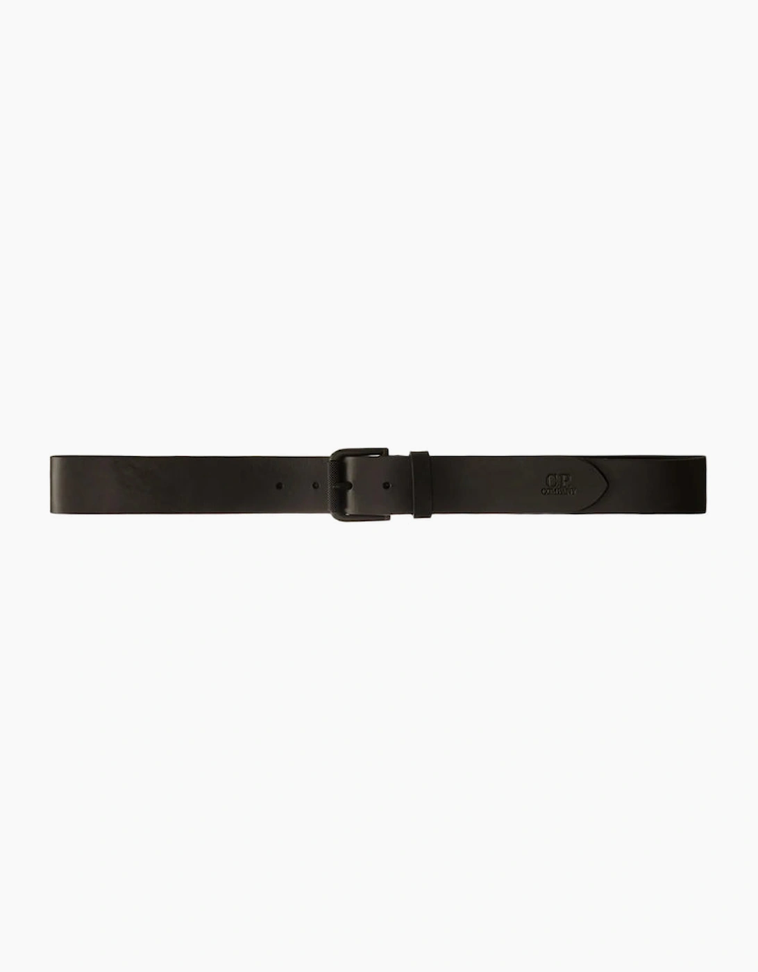 Leather Side Logo Belt, 6 of 5