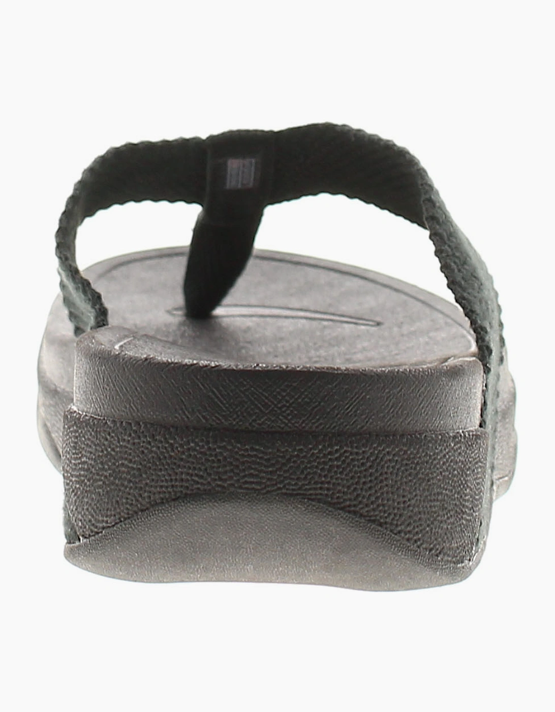 FitFlop Womens Flip Flops Surfa Slip On black UK Size