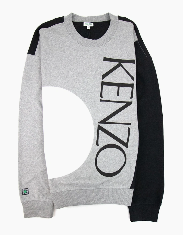 Kenzo New Signature Crewneck Sweatshirt Grey