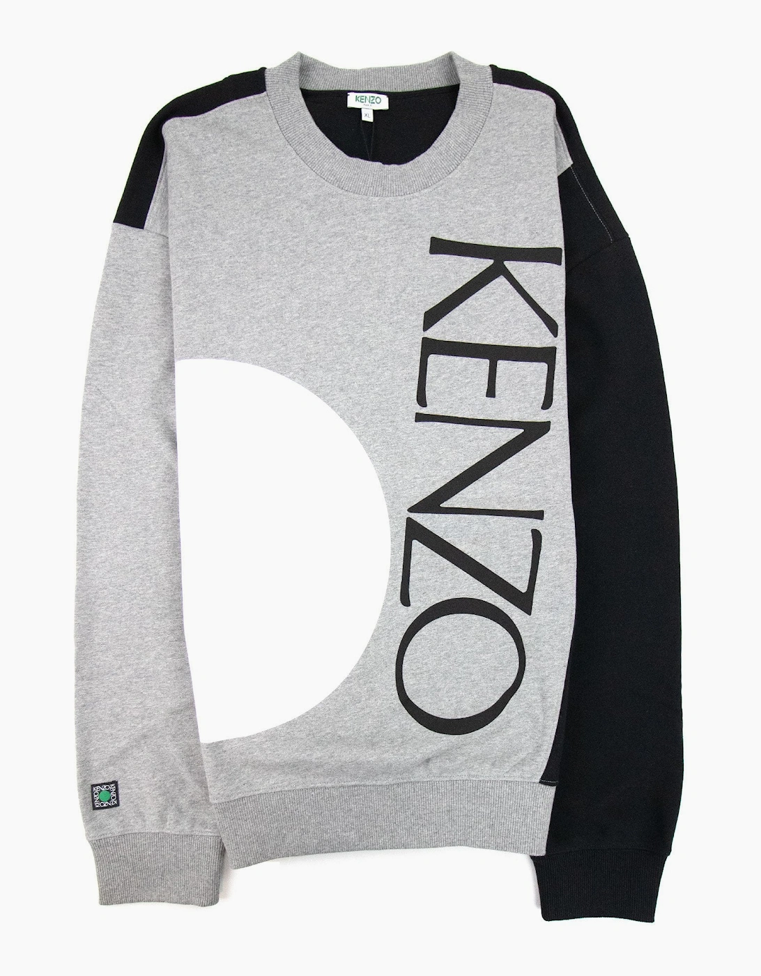 Kenzo New Signature Crewneck Sweatshirt Grey