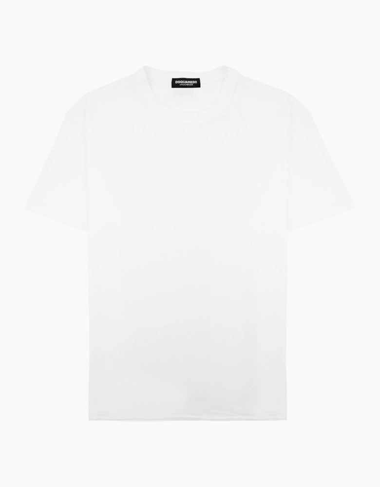 Dsquared2 Embroidered Back Logo T Shirt White