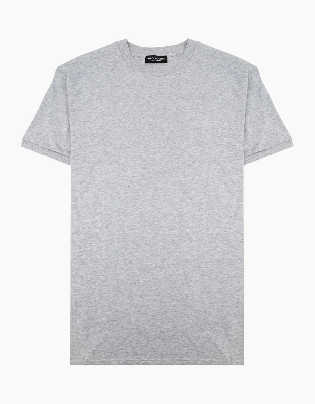 Dsquared2 Small Logo Plain T Shirt Grey