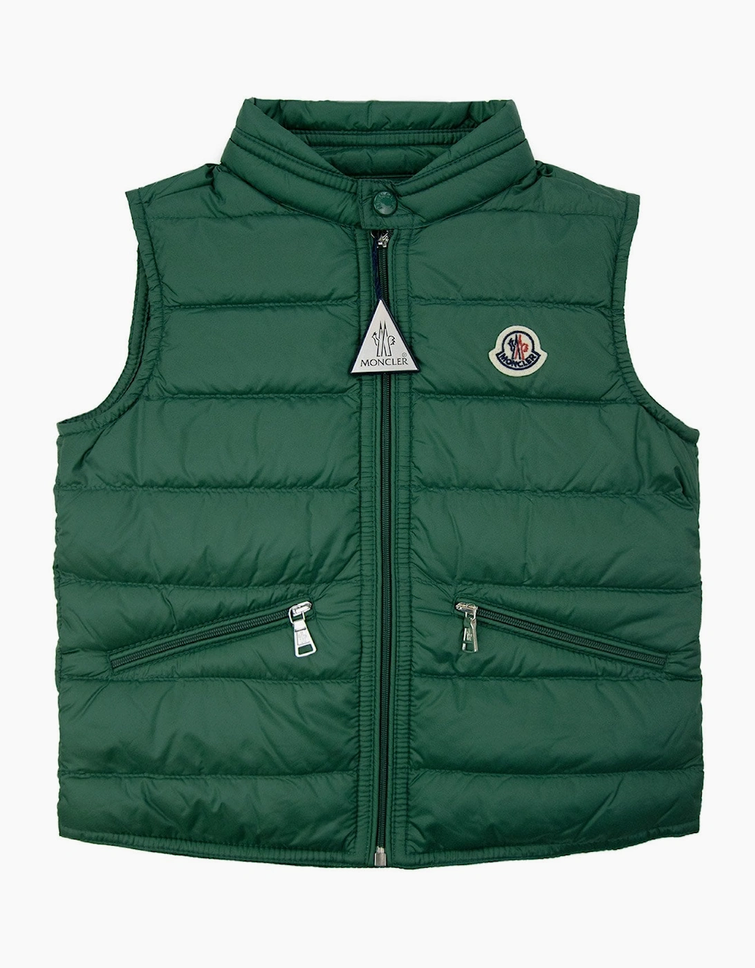 Moncler Junior Gui Down Gilet Emerald Green 84l, 5 of 4