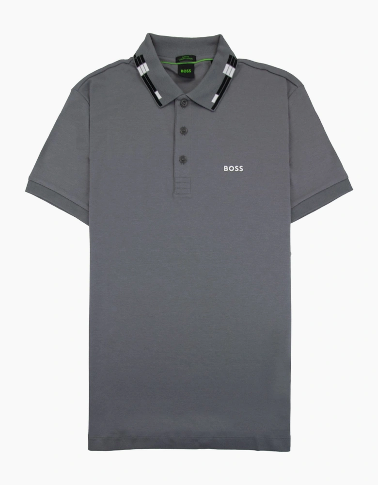 Hugo Boss Paule Slim Fit Laxury Cotton Polo Grey 036