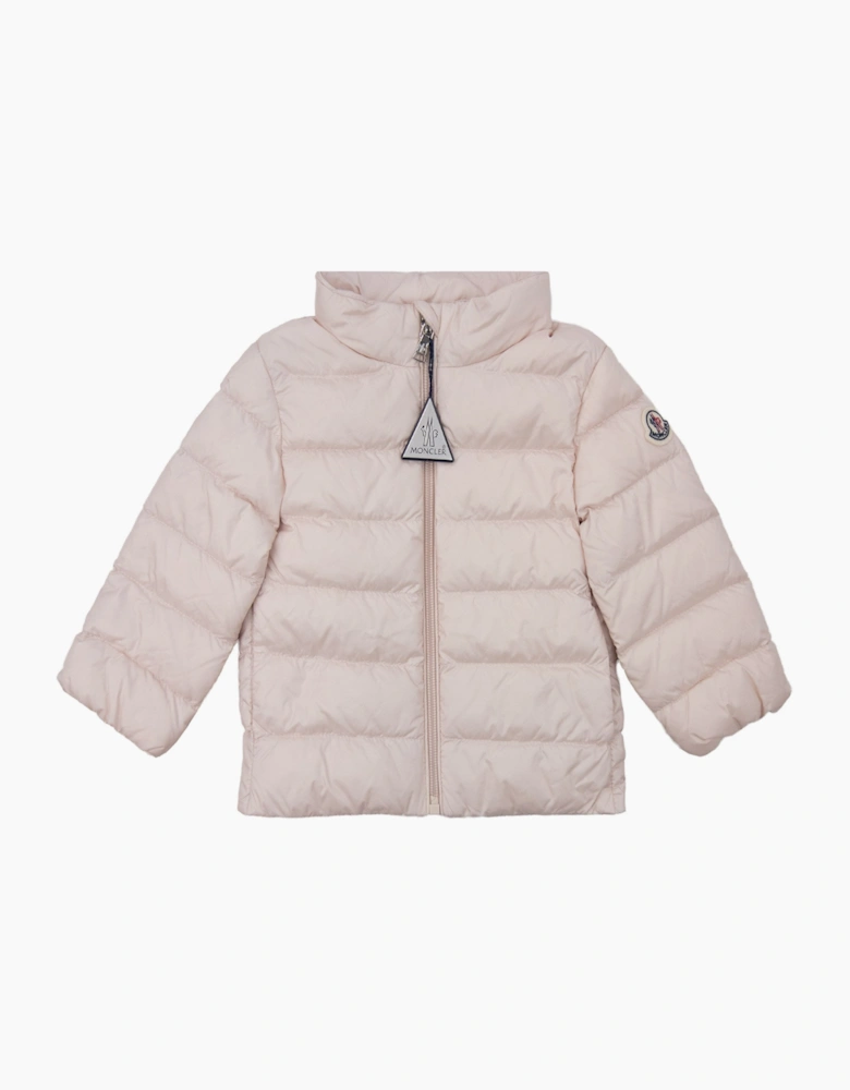 Moncler Junior Cecil Down Jacket Light Pink 51n