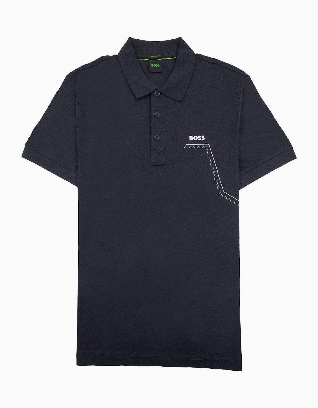 Hugo Boss Paddy 3 Regular Fit Polo Navy 402