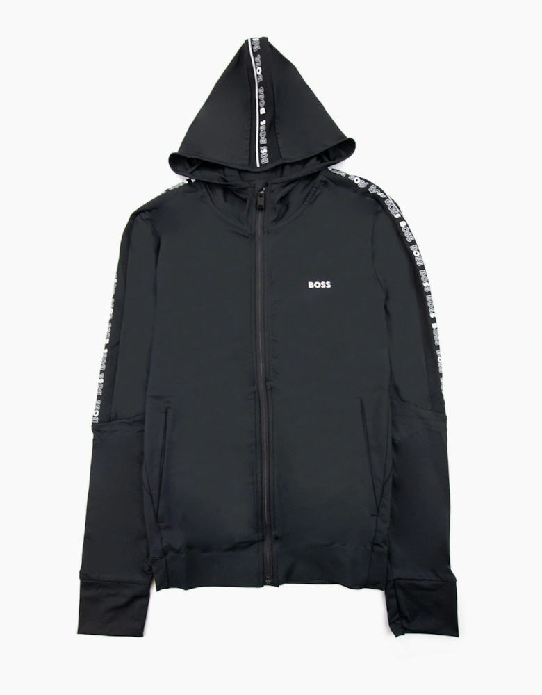 Hugo Boss Sicoon Gym Zip Up Sweatshirt Black 001