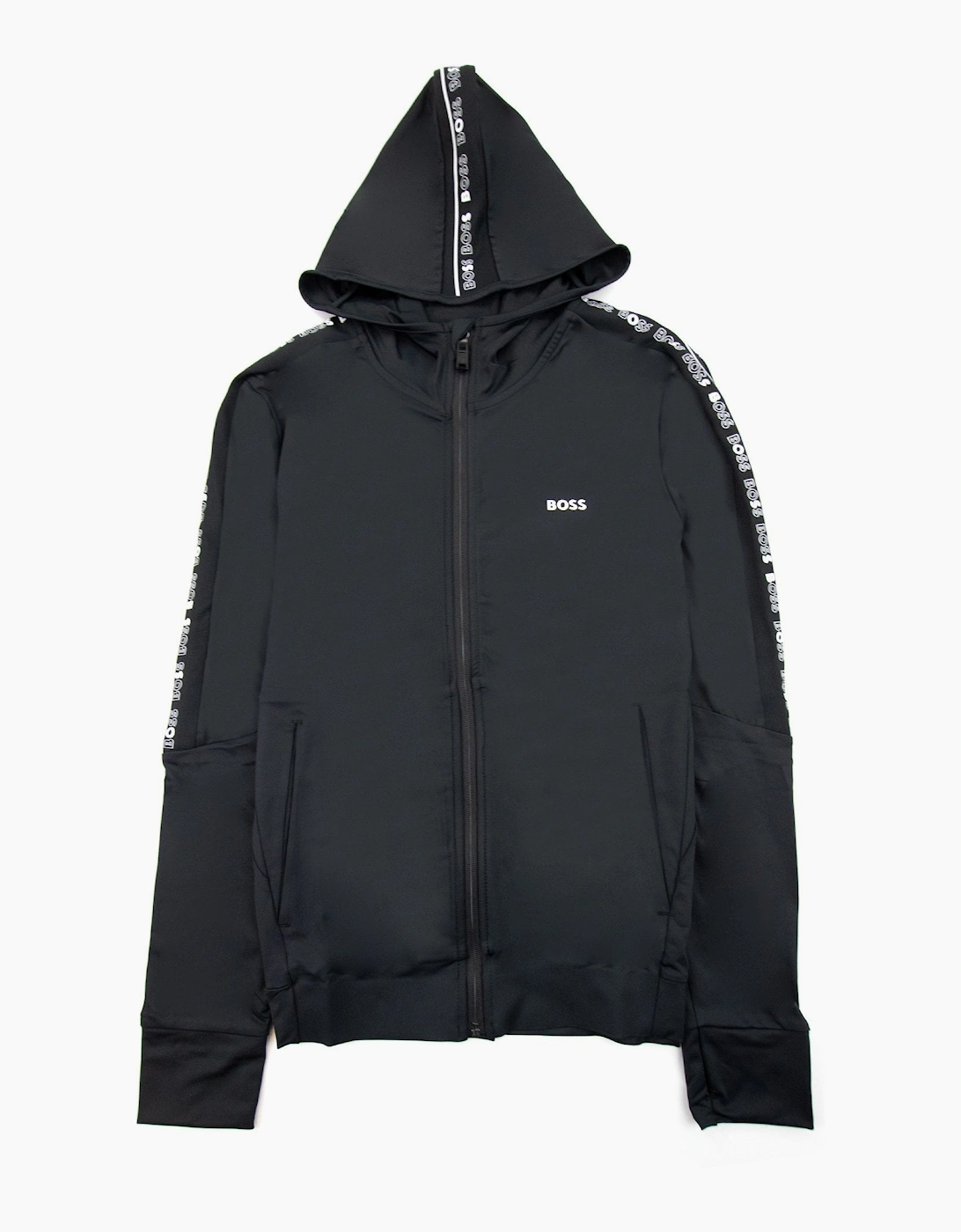 Hugo Boss Sicoon Gym Zip Up Sweatshirt Black 001, 6 of 5