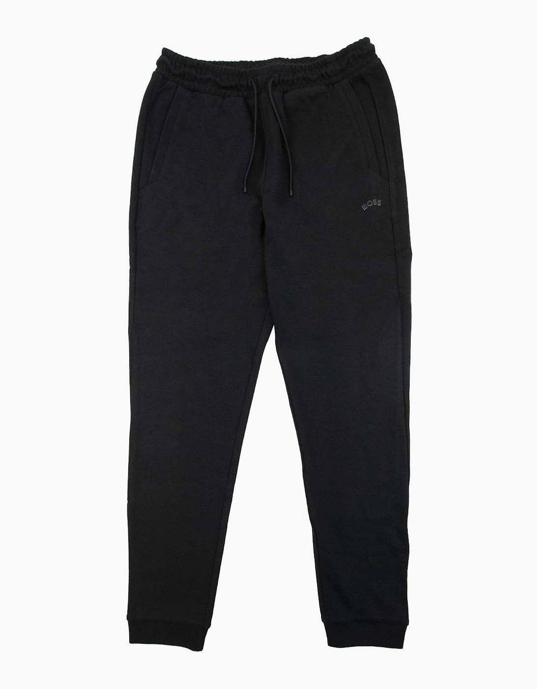 Hugo Boss Hadiko Curved Logo Jogging Pants Black 001, 5 of 4