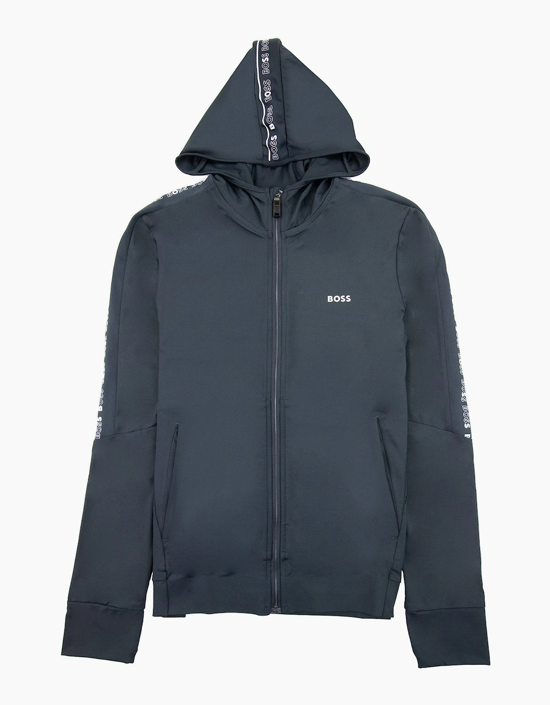 Hugo Boss Sicoon Gym Zip Up Sweatshirt Dark Navy 402, 7 of 6