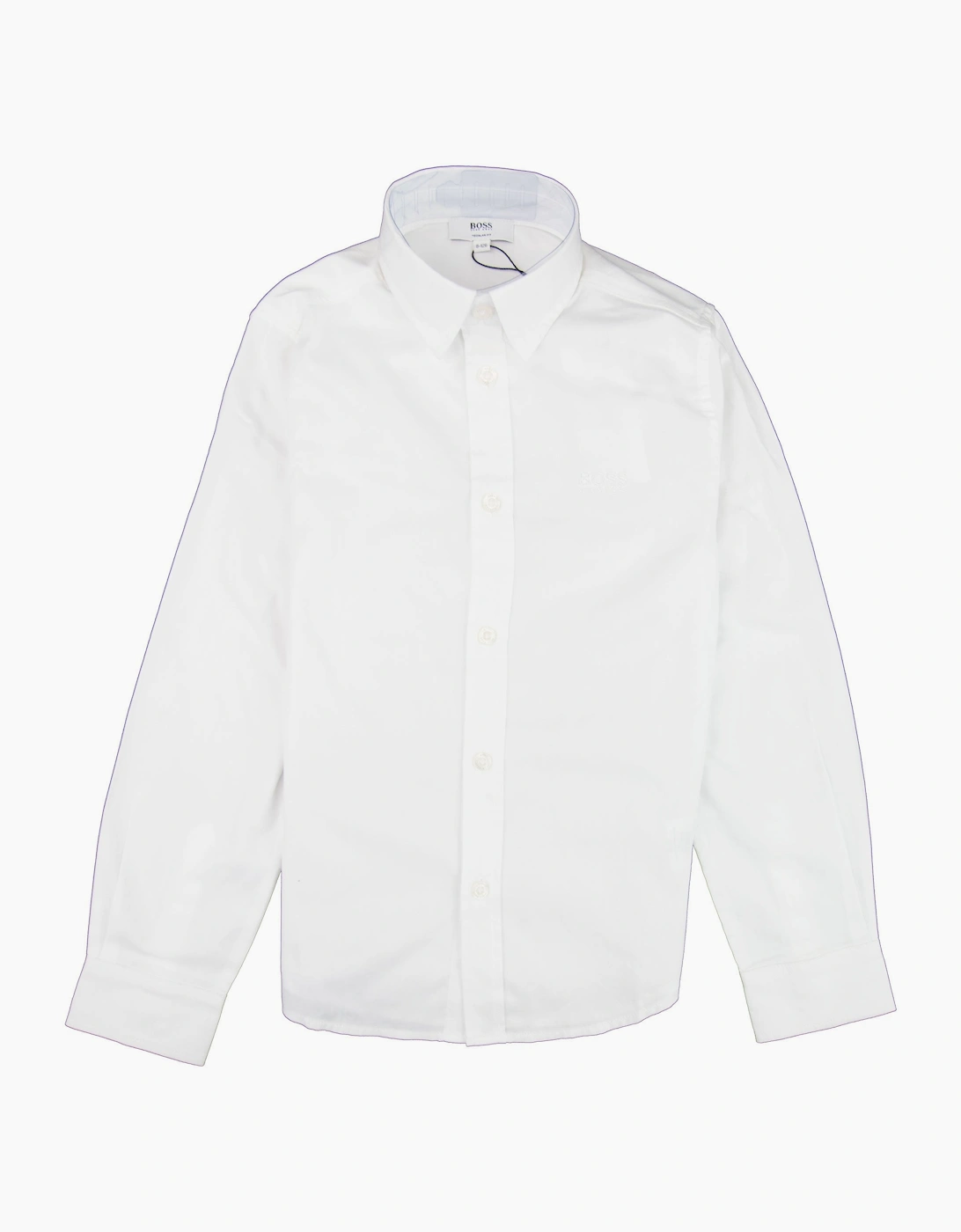 Hugo Boss Kids Long Sleeve Shirt White, 3 of 2