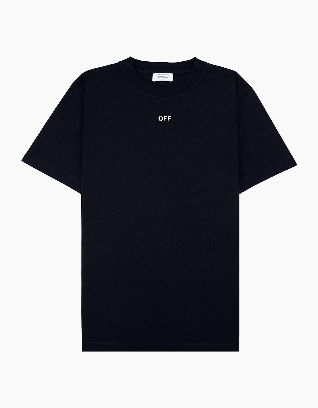 Off White Croco Arrow Slim S/s T Shirt Black Lime