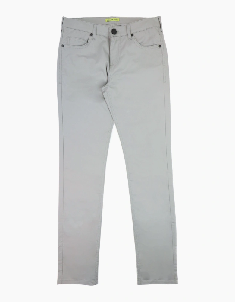 Versace Jeans Round Tiger Slim Fit Jeans Grey
